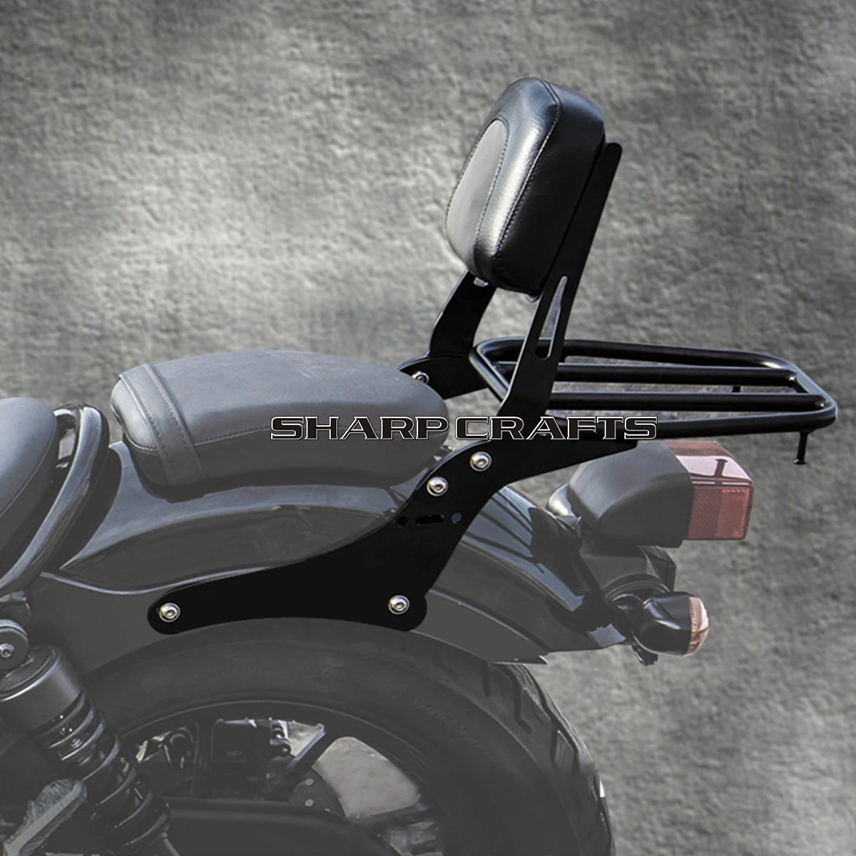 Для Honda Rebel CMX300 CMX500 CMX 300 500 2017-2023 спинка пассажира Sissy Bar аксессуары для мотоциклов съемный багажник