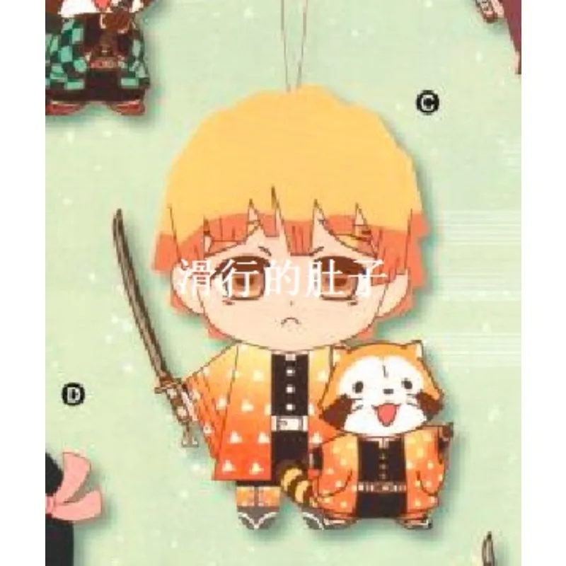 Demon Slayer Gashapon Hashibira Inosuke Agatsuma Zenitsu Creativiteit Desktop Ornament Action Figure Collection Model Toy