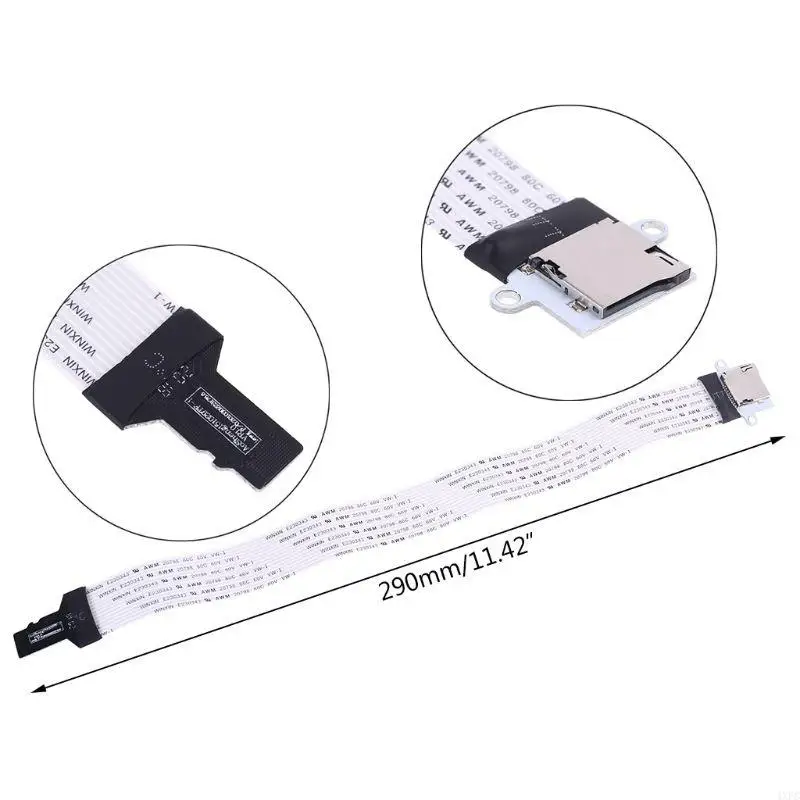 

TF Micro SD Male To TF Micro SD Female (TF To TF)Flexible Memory Card Extension Cable Extender Adapter Reader Reader Cord Linker