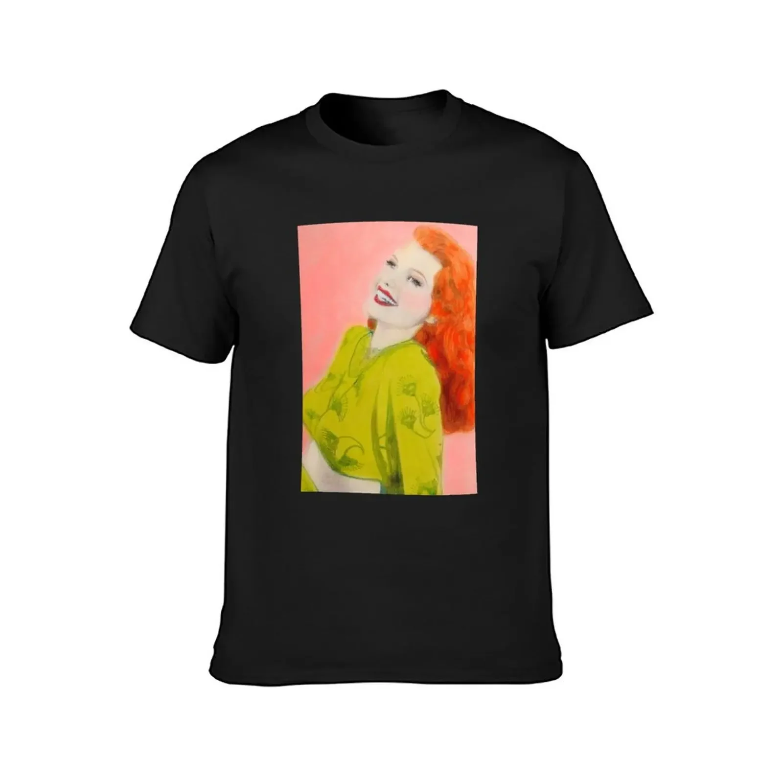 Rita Hayworth T-Shirt Aesthetic clothing clothes valentines boutique clothes Man t-shirt t shirts for men graphic