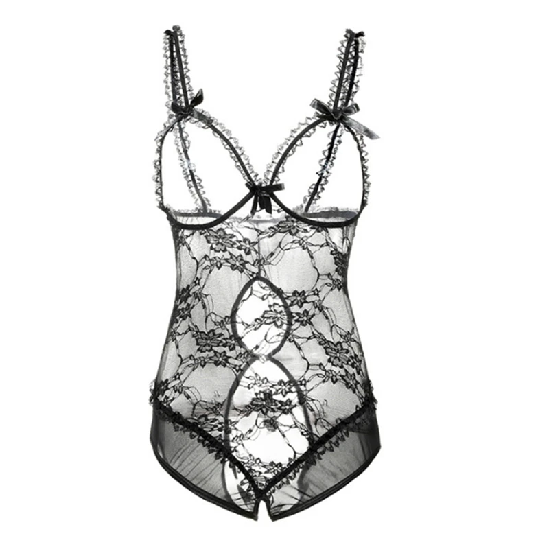 حمالة صدر دانتيل مثيرة بدون كعب للنساء ، زي مثير ، دمية ، فضح ، بدلة جسم للثدي ، حمالة صدر مفتوحة ، ملابس داخلية إباحية ، مقاس كبير #5