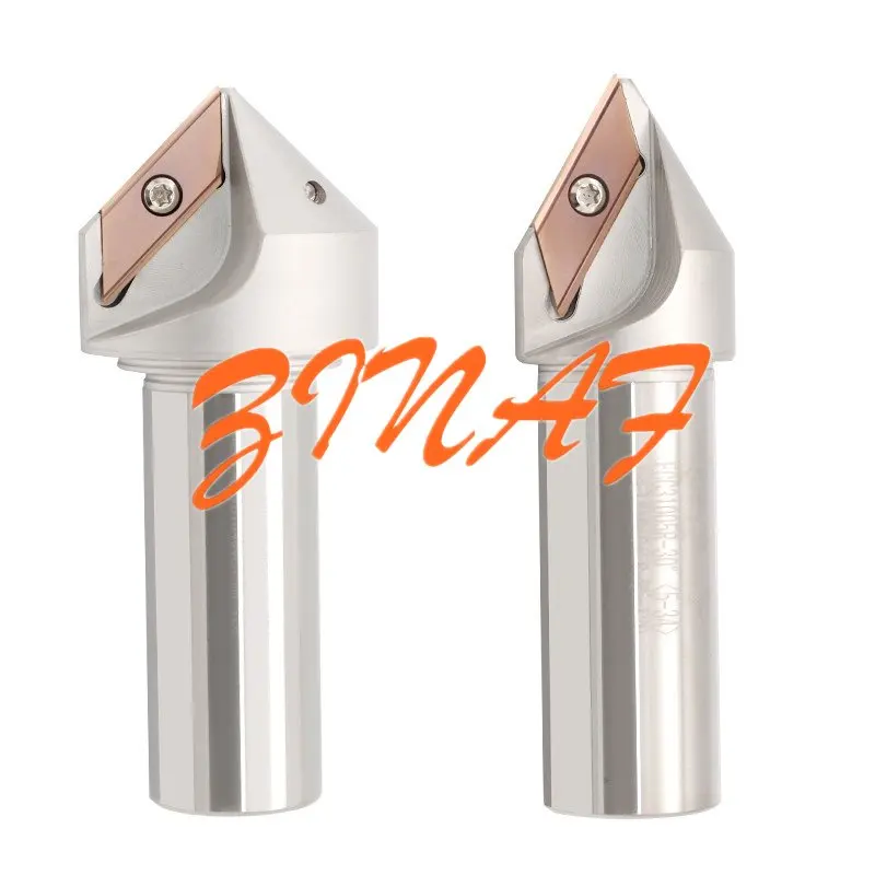 Imagem -06 - Lâmina de Chanfro para Ecc31005r Ecc17005r Porta-ferramentas Especial para Chanfro Borda Longa Insert Xcet310404 Xcet170404 Carbide Insert