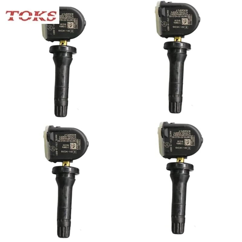 4PCS Tire Pressure Monitor Sensor 13540604 For 2009-2011 Buick Allure 2008-2020 Cadillac Escalade Chevrolet Colorado 315MHZ TPMS
