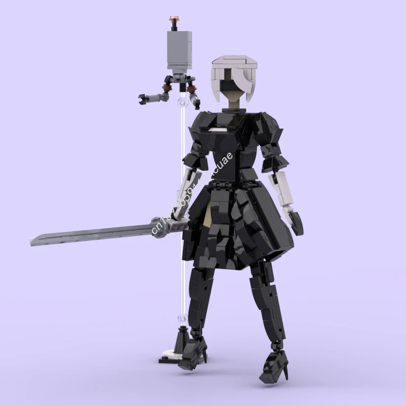 

412 шт. MOC 2B Nieres Automatass, строительный блок, рождественский подарок, проекты научного мышления, высокодетальный креативный проект