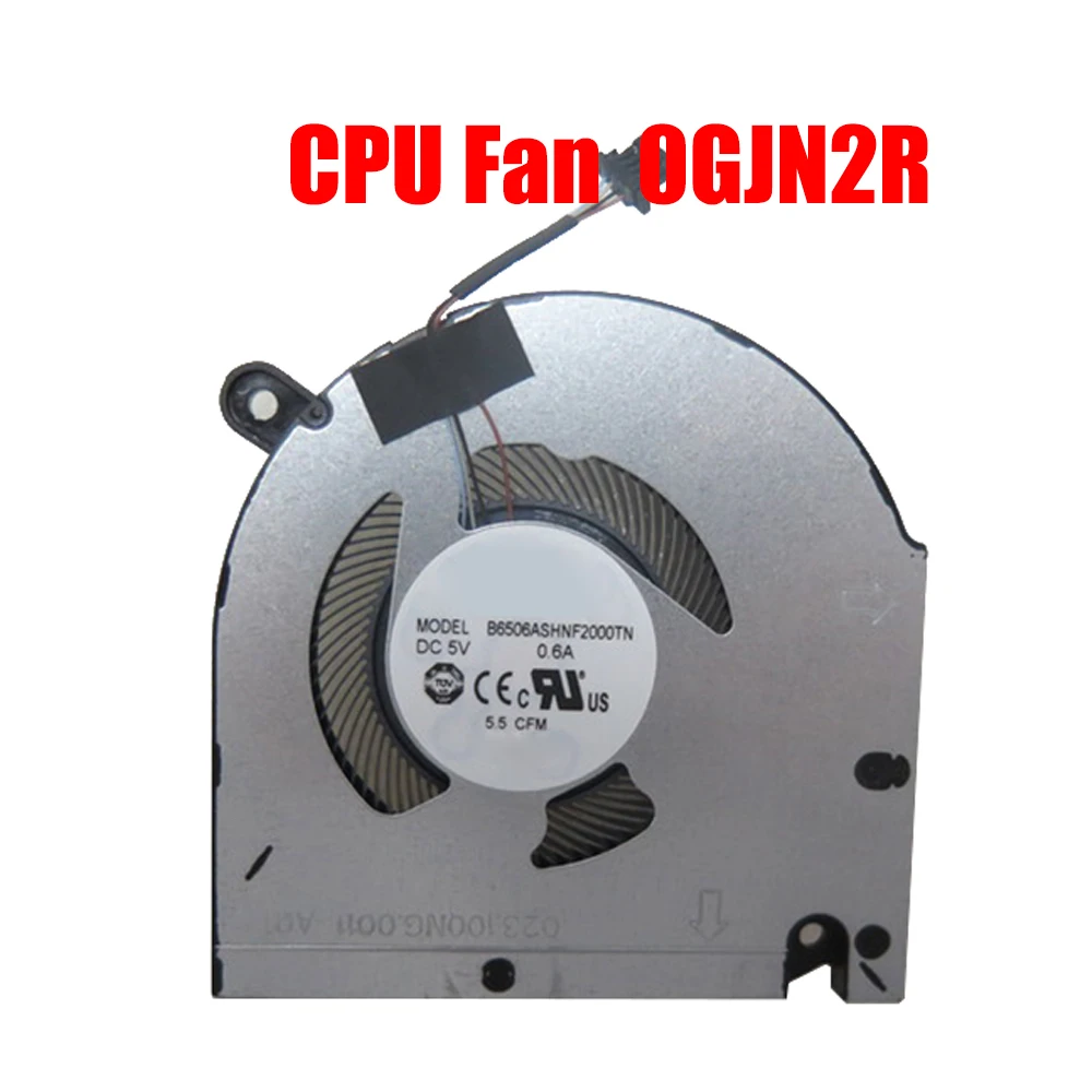 Laptop Cooling Fan For DELL For Inspiron 15 7510 16 7610 0GJN2R GJN2R 0CNNWF CNNWF B8906ASHNF2000TN B6506ASHNF2000TN DC5V 0.6A