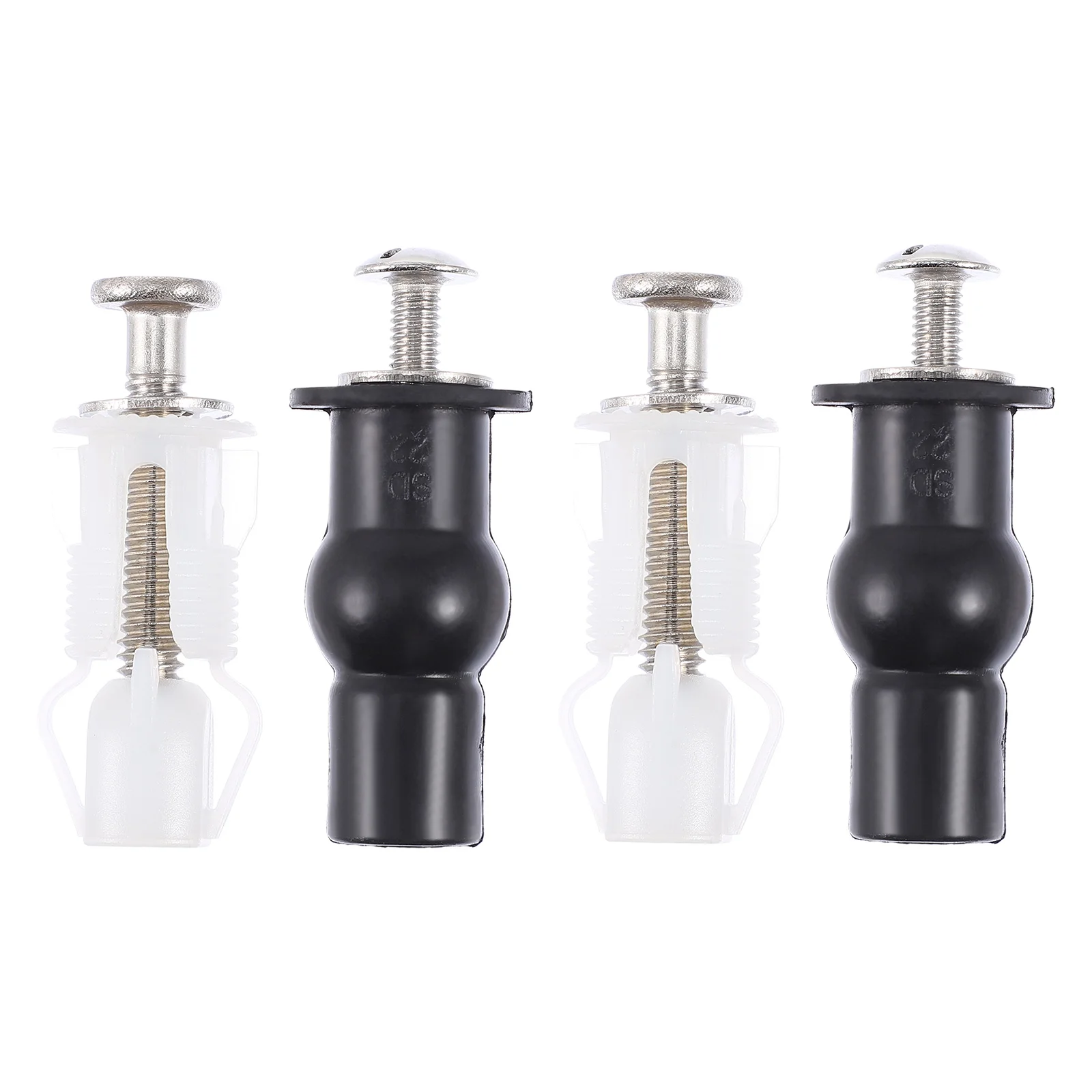 

4 Pcs Stainless Steel Toilet Seat Fixing Bolts Replacement Hinge Bathroom Accessories Hardware Home Improvement Solutions Toilet
