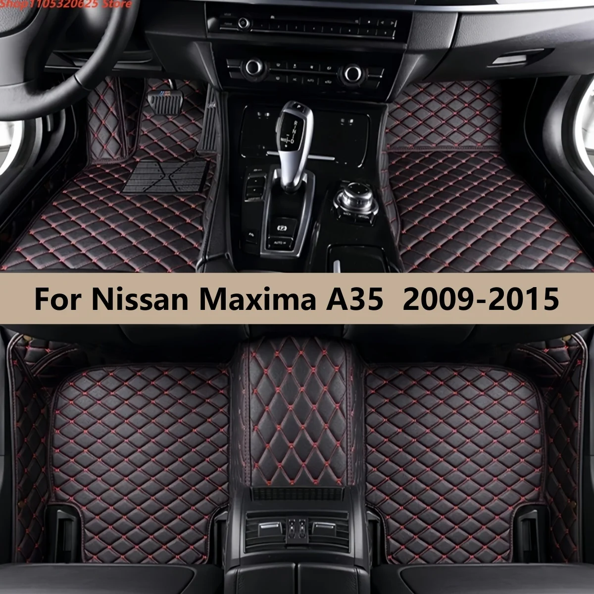 

Car Floor Mats For Nissan Maxima A35 2009 2010 2011 2012 2013 2014 2015 Interior Details Accessories Artificial Leather