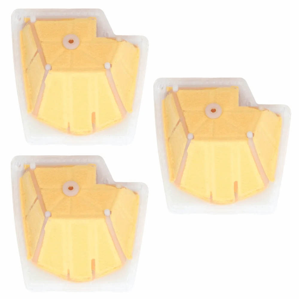 3PCS Beige Air Filter Compact Easy to Install Chainsaw Air Filter Plastic for STIHL MS270 MS280 MS270C MS280C