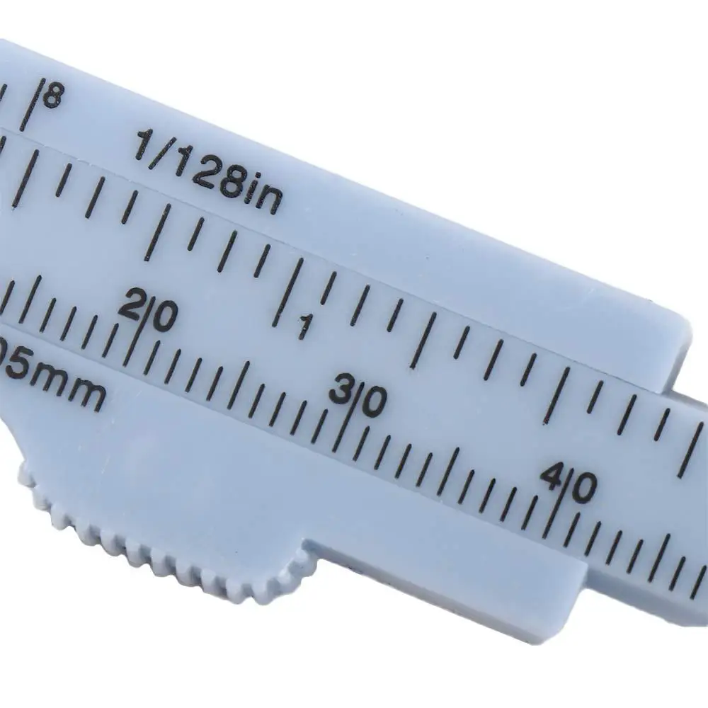 Plastic Professional Makeup Tools Auxiliary Tattoo Vernier Caliper Measurement Tools Thrush Artifact Eyebrow Measuring Ruler