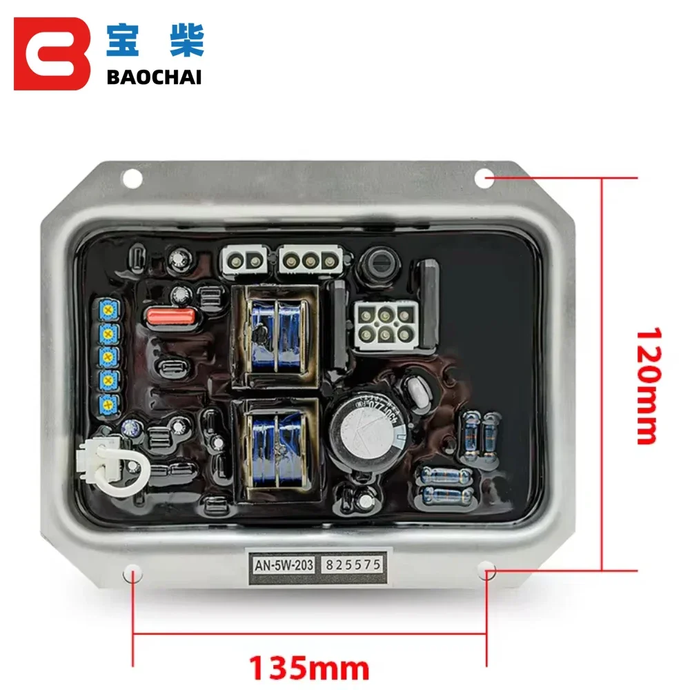 10KVA 15KVA 25KVA 60KVA Denyo Generator Control Module AN-5W-203 Avr 220v CE Certified 1 Year Warranty
