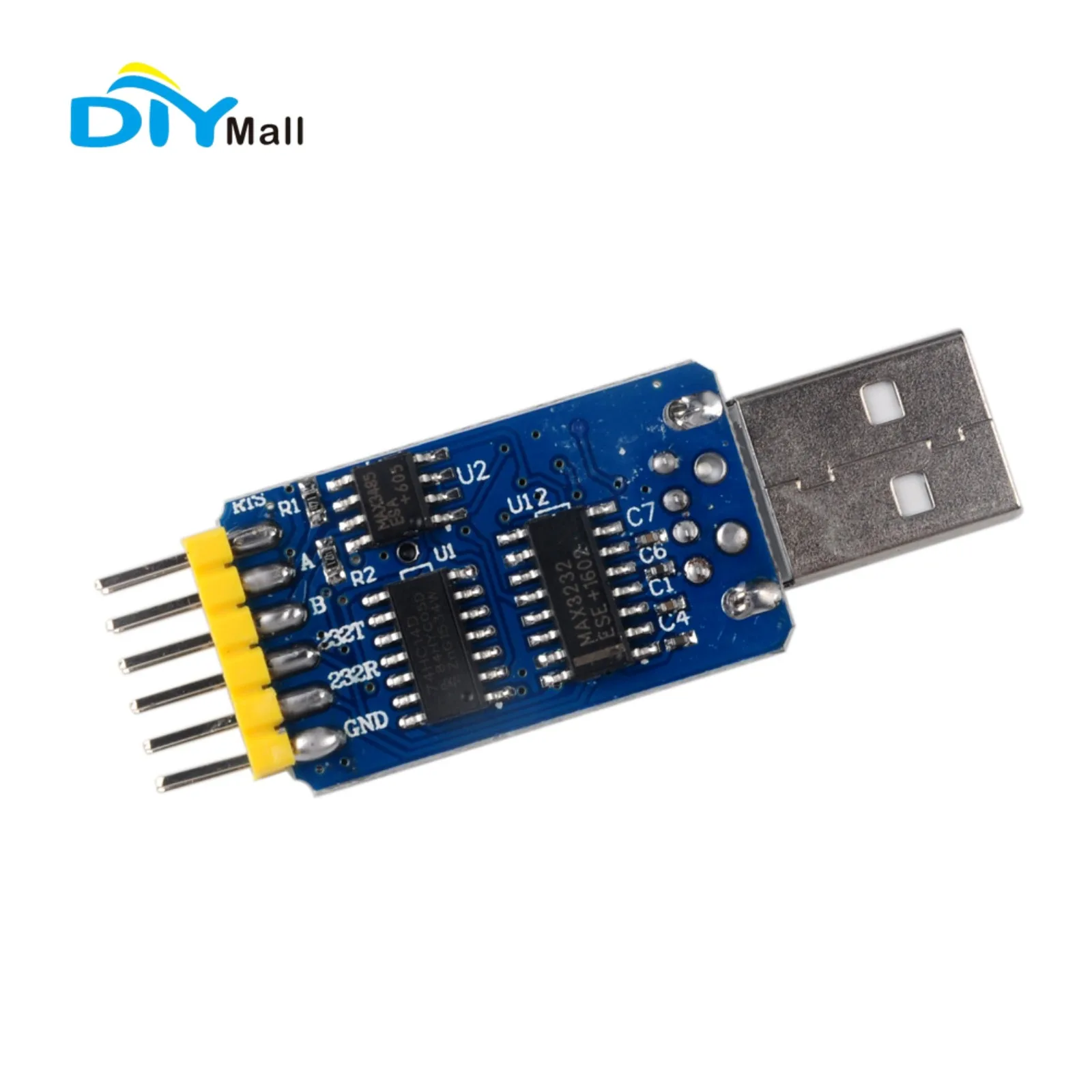 

CP2102 Модуль последовательного адаптера USB 2.0 к TTL/RS232/RS485 6-в-1, высокоскоростная связь