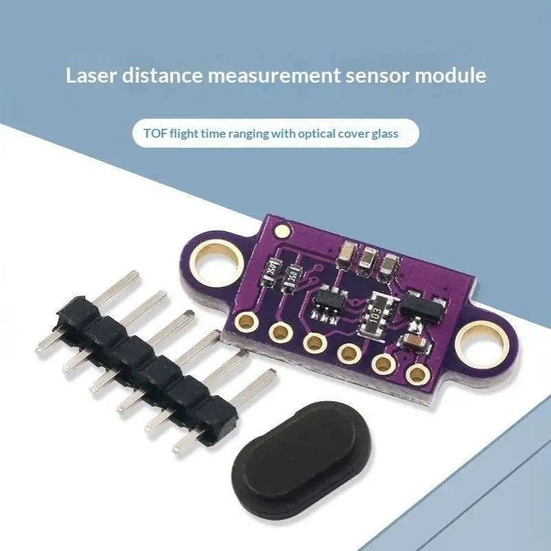 VL53L0X Laser Ranging Sensor 940nm ToF Module, I2C Anti-Sunlight For Robot Obstacle Avoidance, Industrial Automation