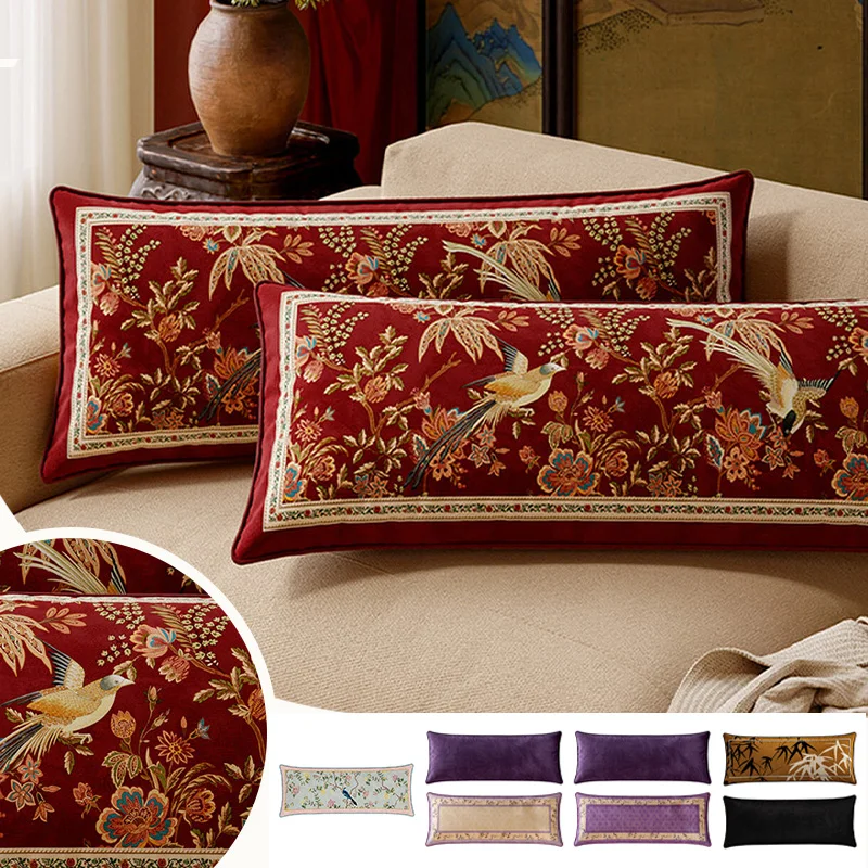 35x100cm-chinese-style-sofa-cushion-cover-chinoiserie-velvet-throw-pillow-covers-oriental-ancient-china-garden-accent-pillowcase