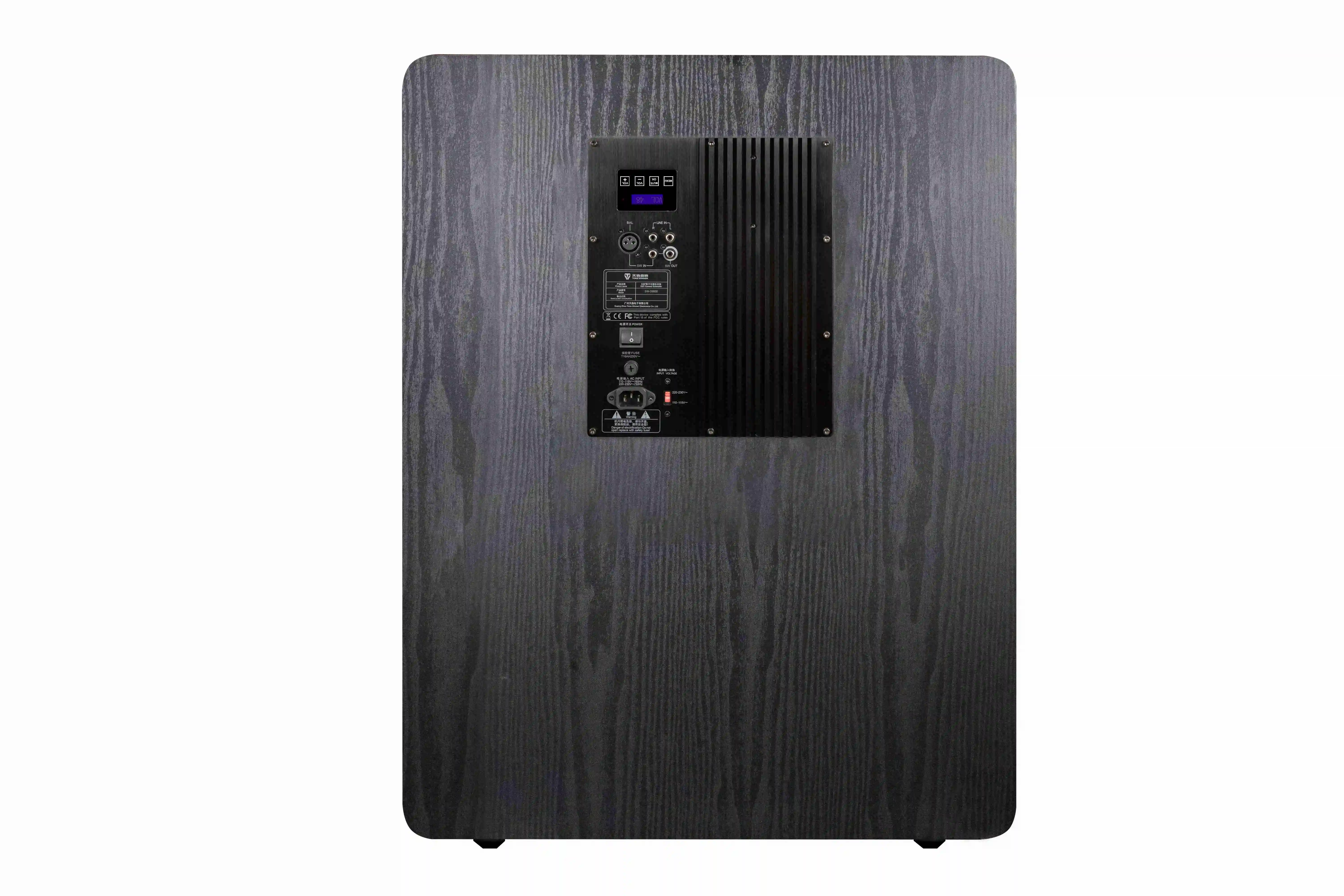 Tonewinner New Arrival 18-inch 1500W DSP Powered Active Subwoofer With LCD Display EQ Test
