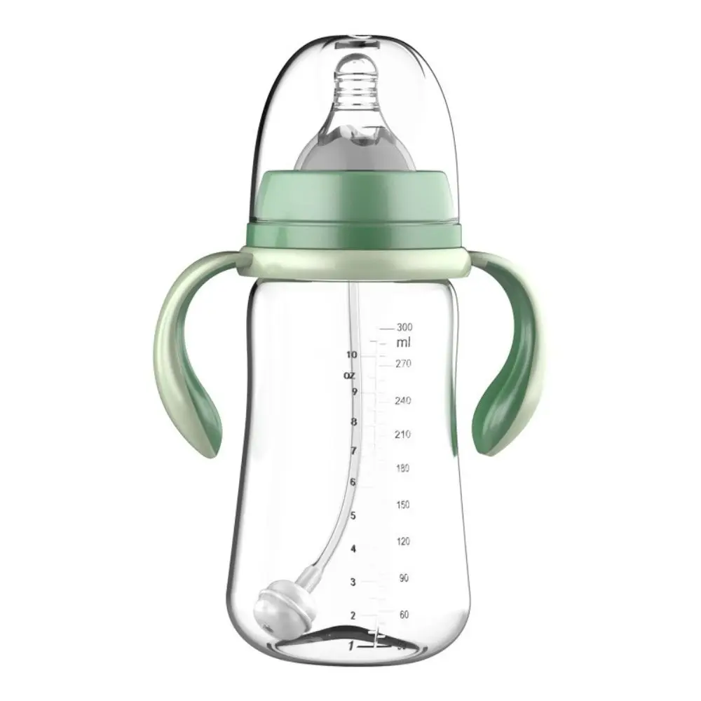 

Infant Baby Anti-drop High capacity Anti-Slip Handle Baby Bottle Wide Mouth Feeding Bottle Water Bottle Milk Feeding Bottle