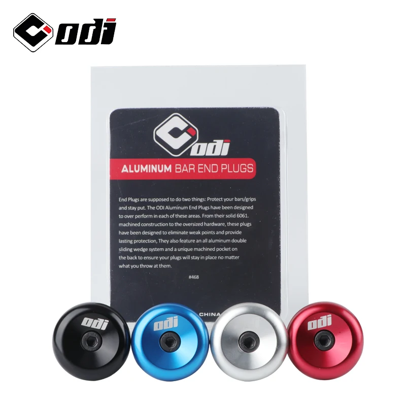 ODI Bicycle Expansion Handle Plugs Ultra-Light Aluminum Alloy Balance Handle Plugs Bike Bar Ends Caps for DH/XC Bicycle Parts