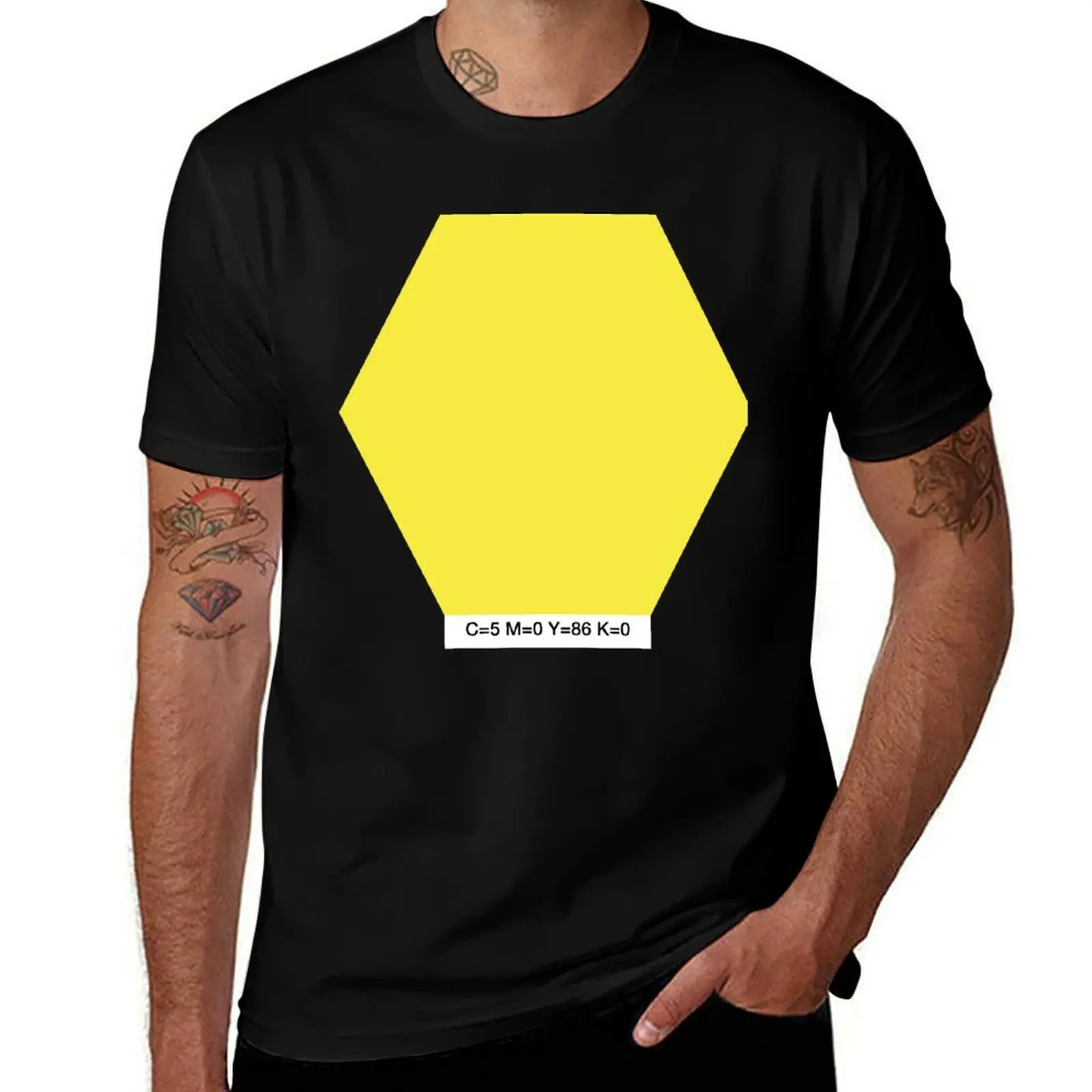 

CMYK Polygon T-Shirt vintage graphic tee basketball graphic tees football t shirt custom t-shirts compression shirt men