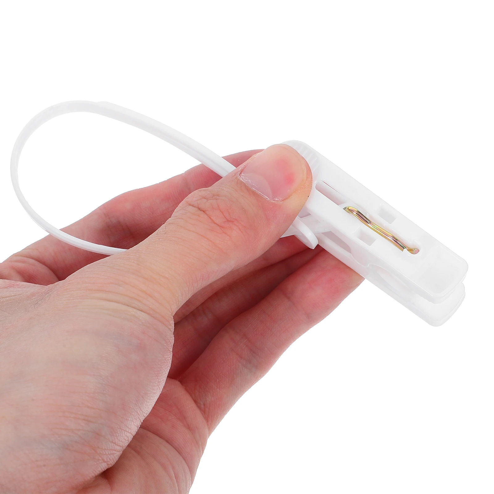 

60pcs Windproof Clothes Plastic Hanging With Rope Hook For Socks Underwear Towels Secure Drying Grip Travel Portable