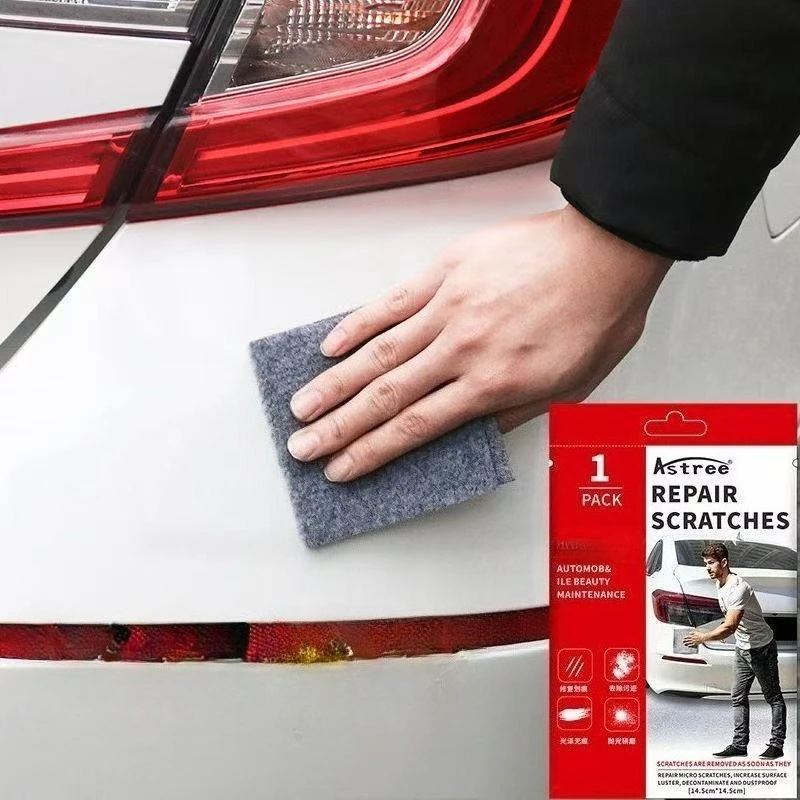 Nano Magic Car Scratch Removal Cloth, Multifunctional Scratch Repair Cloth, Car Paint Surface Cleaning and Scratch Removal Tool