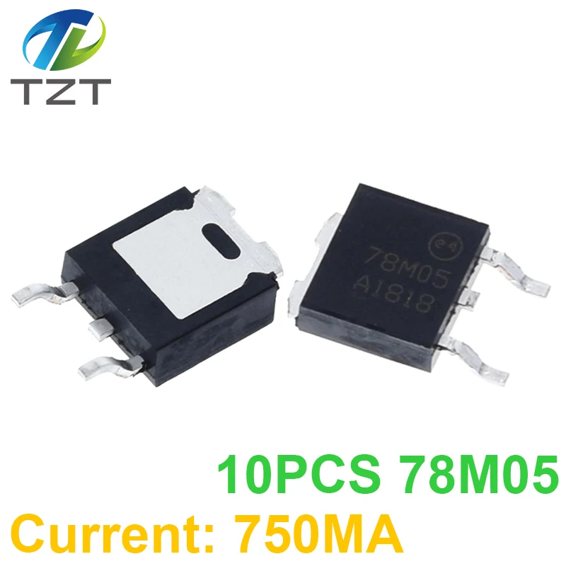 10/30/50pcs L78M05CDT L78M05 78M05 POSITIVE VOLTAGE REGULATORS