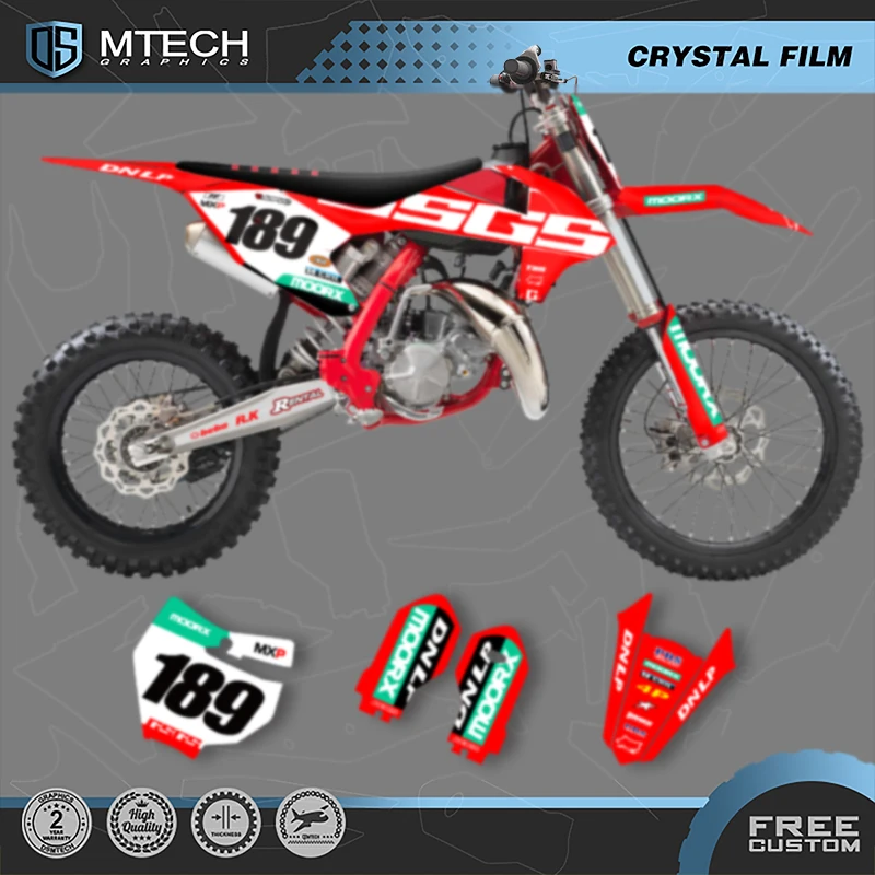 

DSMTECH MOTO, новый стиль, индивидуальные командные графические наклейки, наборы наклеек для GASGAS MC85 2021 2022 002