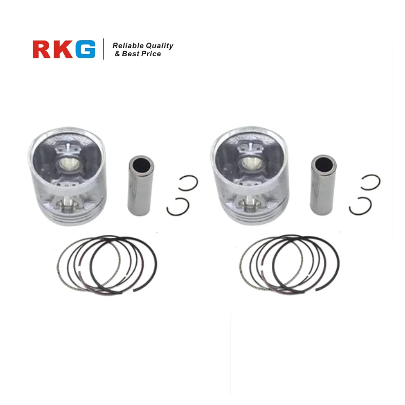 

RKG CM125 Piston Kit With Rings Pin Kit For Honda CB125 TWIN CA 125 150 Rebel CB125T CBT 125 150 244FMI 247FMJ 125 Upgrade 150cc