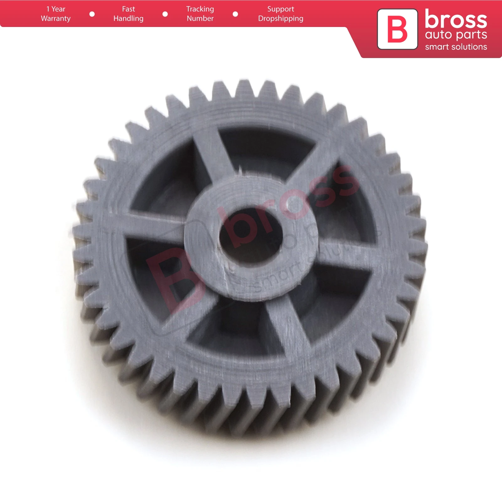 Bross BGE556 Power Seat Adjustment Motor Gear 42-Teeth for Porsche Cayenne  Outer Diameter: 31.84 mm Hole Diameter:7 mm