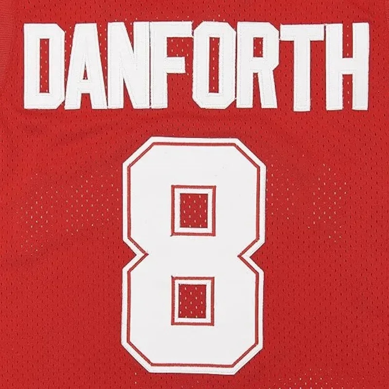 New 2025 Movie Wildcats High School # 8 Chad Danforth Basketball Jersey Sports Shirt Cosplay Mens Tops LOGO 002 Bear House Anime