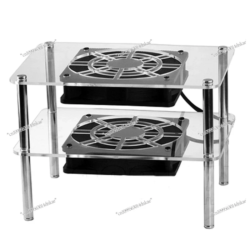 Wireless Router Radiator USB Fan ADSL Broadband Cat, Router Radiator with 12cm Silent Fan