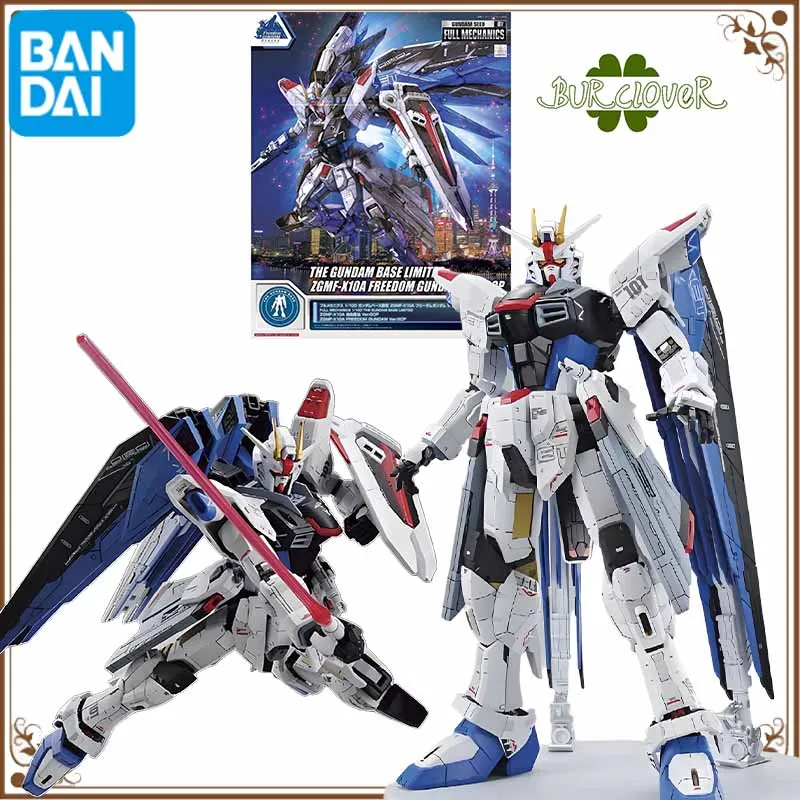 

Bandai Original GUNDAM FW 1/100 FULL MECHANICS Anime Action Figure Assembly Model Toys Collectible Model Ornaments Gifts