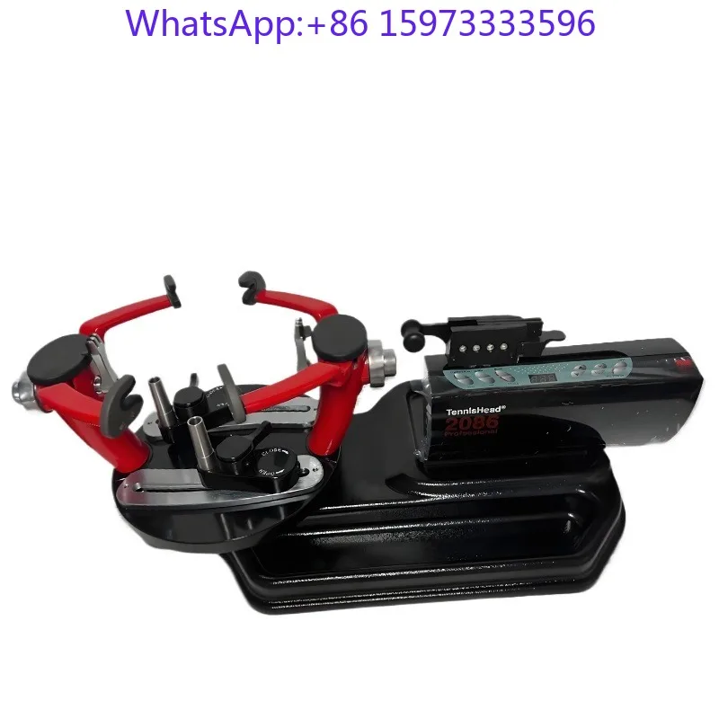Computer Intelligent Stringing Machine M8 for Badminton Racket Tensioning Sports Equipment Maintenance Replacement Working