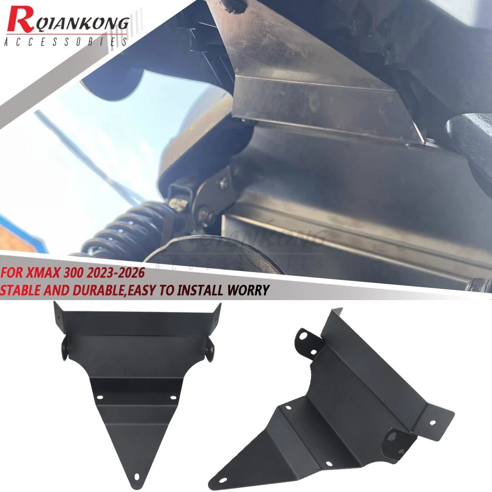 For Yamaha XMAX 300 New motorcycle accessories license plate reinforcement triangle support bracket XMax300 2023 2024 2025 2026