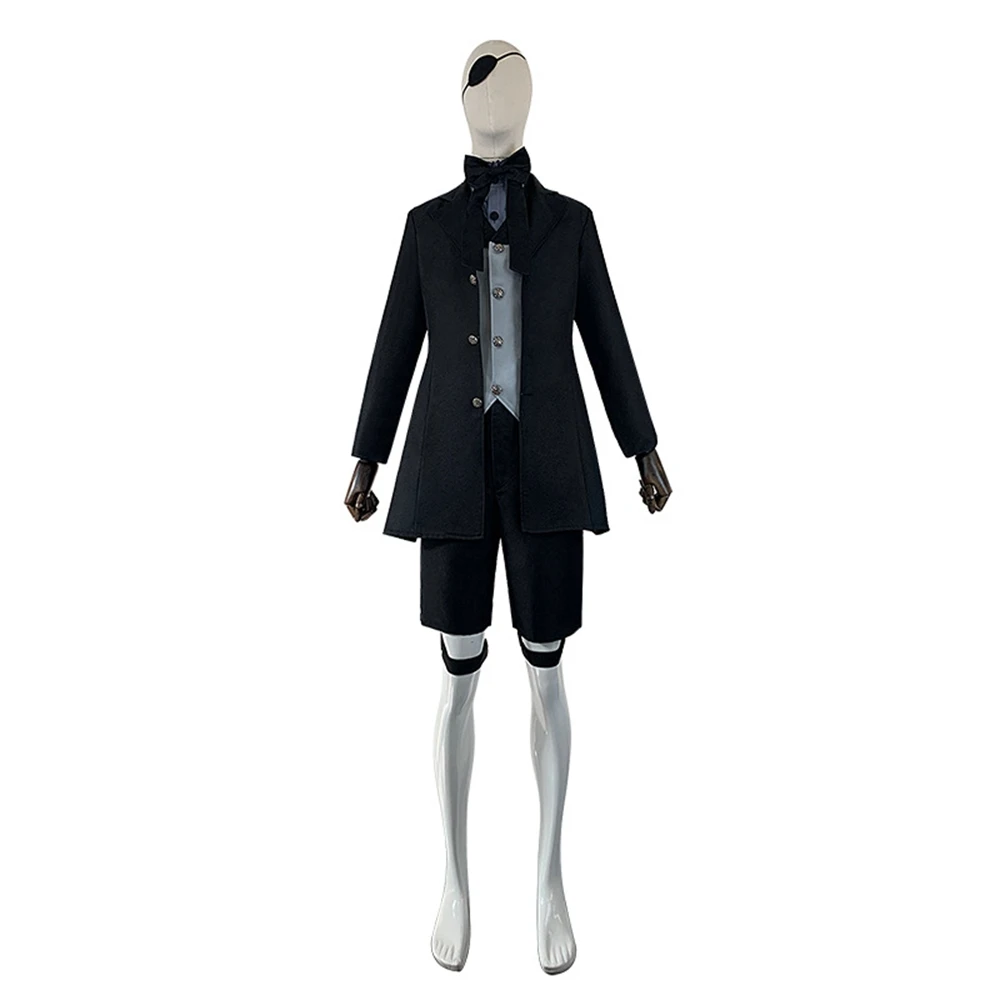 Unisex Anime Cos Young Ciel Phantomhive Cosplay Costumes Halloween Christmas Party Uniform Suits