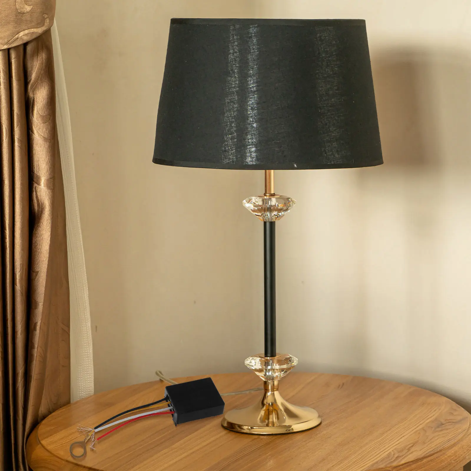 

Комплект из 2 модулей сенсорных диммеров для светодиодных ламп, настольных ламп, ремонтный набор, чувствительное сенсорное управление, автоматическое регулирование яркости