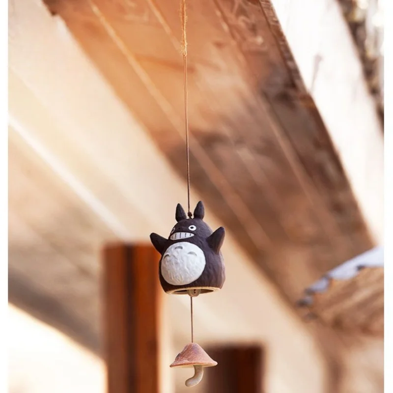 Anime Miyazaki Hayao Wind Chimes Cute Totoro Home Room Bedroom Pendant Accessories Outdoors Garden Decor Wind Chimes Kid Gifts