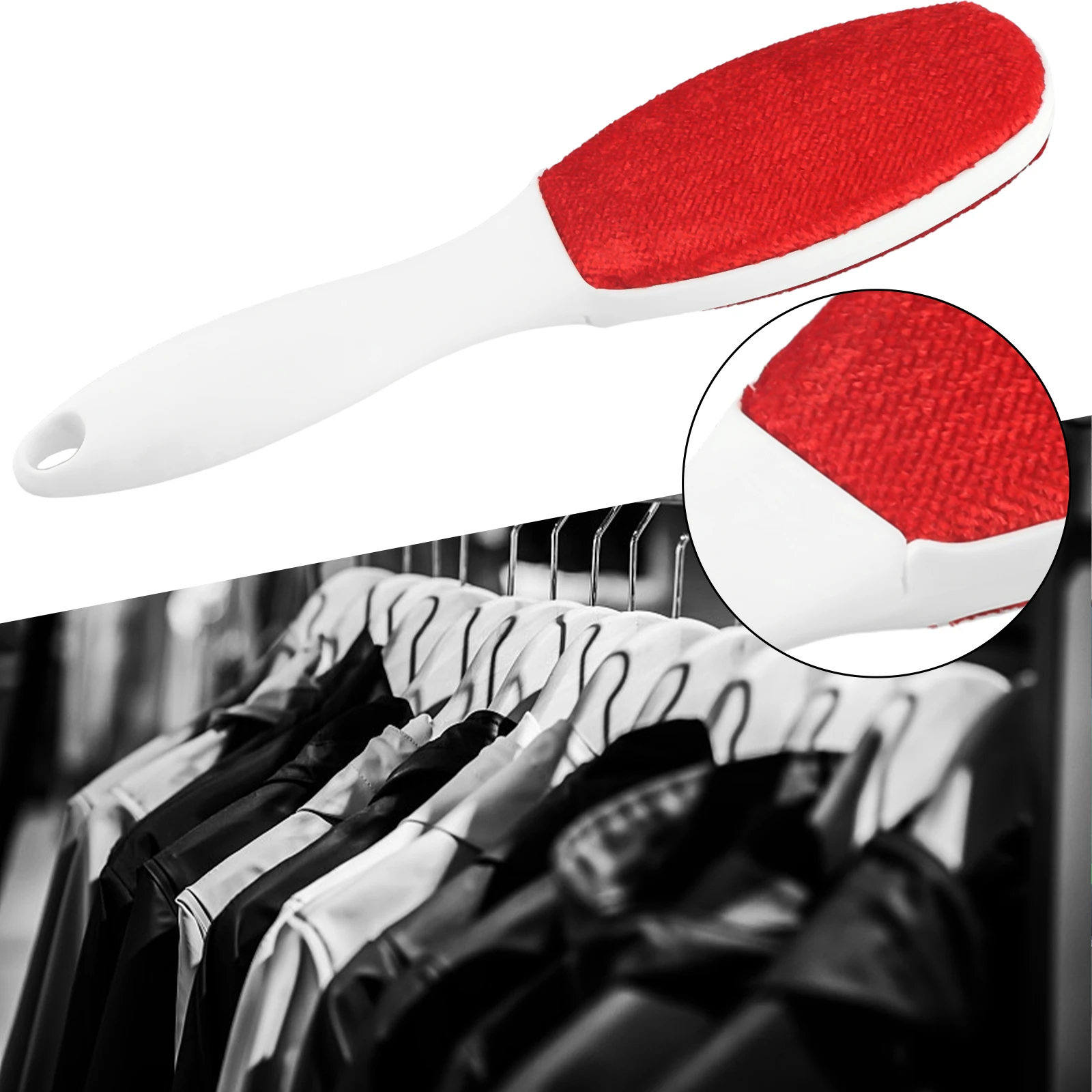 Quick and Reliable Cleaning  Reusable Double Sided Lint Brush for Clothes and Furniture  Removes Lint and Hair