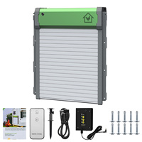 Automatic Intelligent Chicken Coop Door Solar Powered Chicken Door with Timer Light Sensor Timer Mode Durable and Waterproof