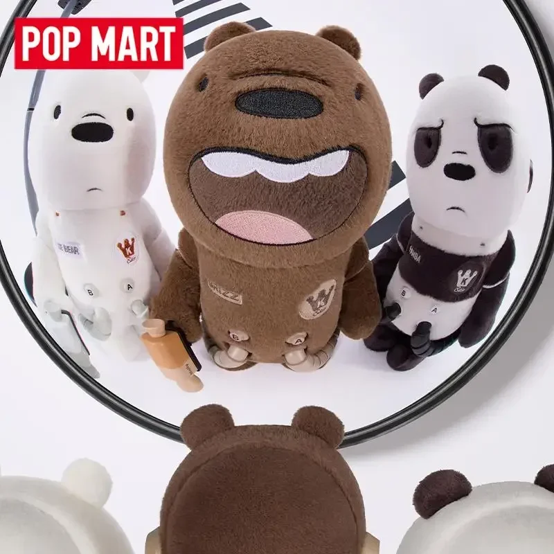 

POP MART MEGA SPACE MOLLY 400% WE BARE BEARS Series Mystery Blind Box - Collectible Figurines Home Decor Ornament Guess Toys Bag