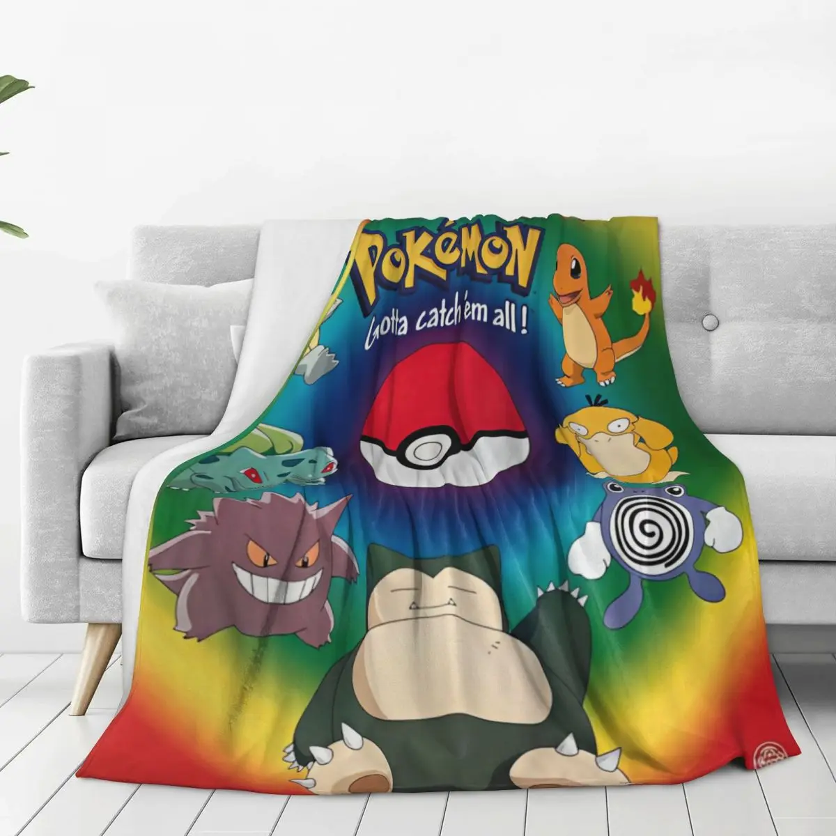 Pokemon Pikachu Cartoon Japan Flannel Blanket Warm Bedding Throws for Home Decor Camping Fashion Bedspread Sofa Bed Cover