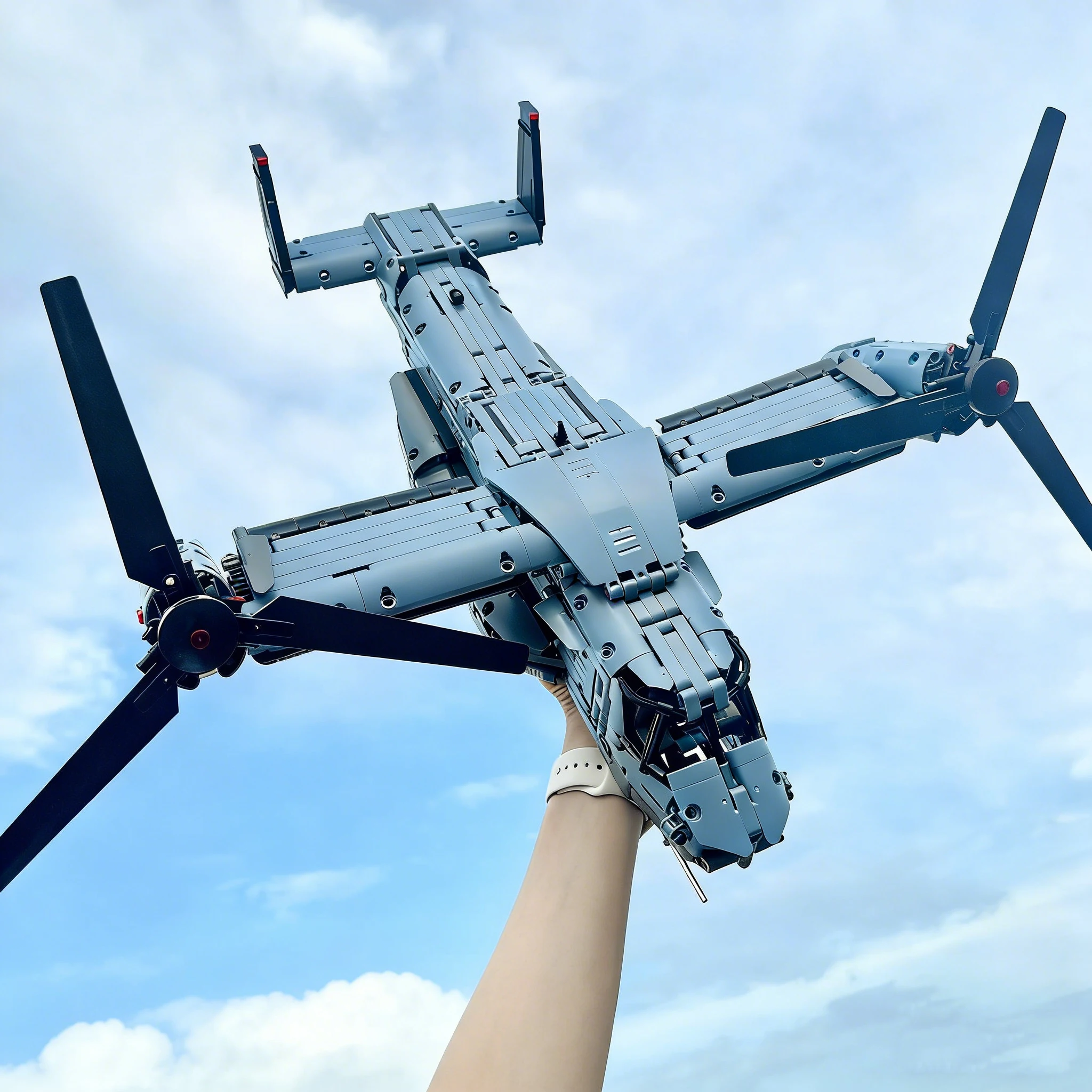1480PCS Building Block Helicopter, Fighter Jet Toy, Airplane, Openable Cabin Door, Rotatable Wing, Christmas Halloween Gifts