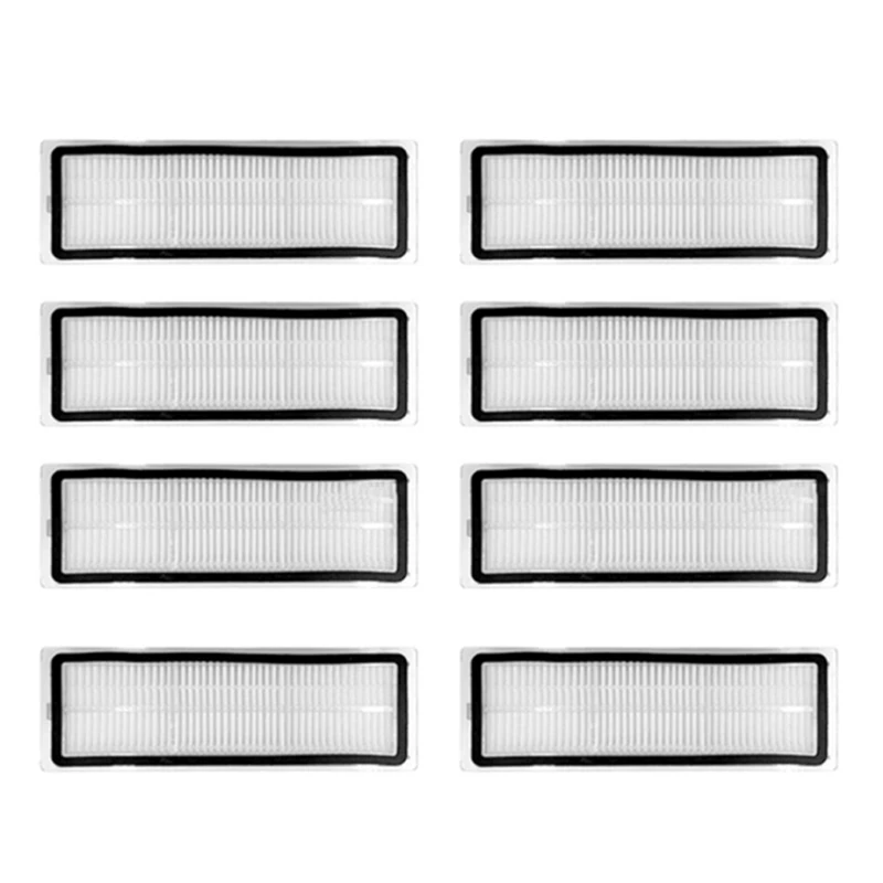 8Pcs Washable Filters For Xiaomi Mijia Self-Cleaning Pro STYTJ06ZHM Robot Vacuum Cleaner Accessories Part