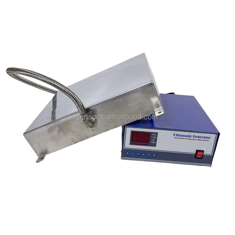 Car Parts Cleaning Tank Immersible Ultrasonic Transducer Pack 2000W 28Khz For Aviation Maintenance Washing