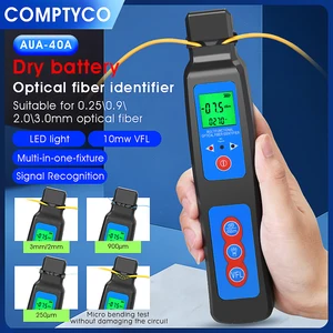 Comptyco AU-40A/40D Active optical fiber fiber identifier, fiber tester, visual fault locator, 10mw detector 10 Main Sales Active Fiber Identifier - №1