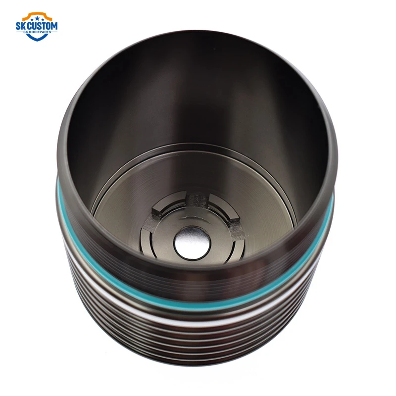 custom aluminum engine filter housing replacement housing filter cover