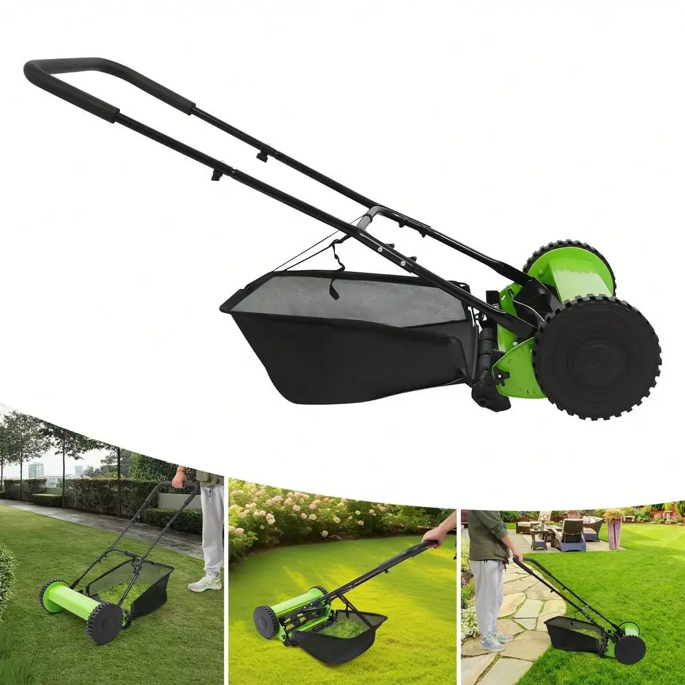 

16inch Push Reel Lawn Mower, Push Lawn Mowers, Push Lawn Mowers With Grass Catcher