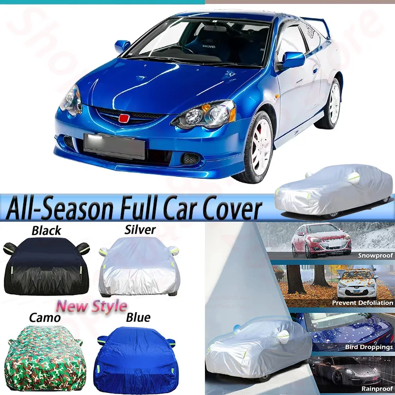 

Windproof Waterproof Car Covers Outdoor Sun Anti-UV Rain Snow Resistant Auto Cover Dustproof For Acura RSX 2002-2006