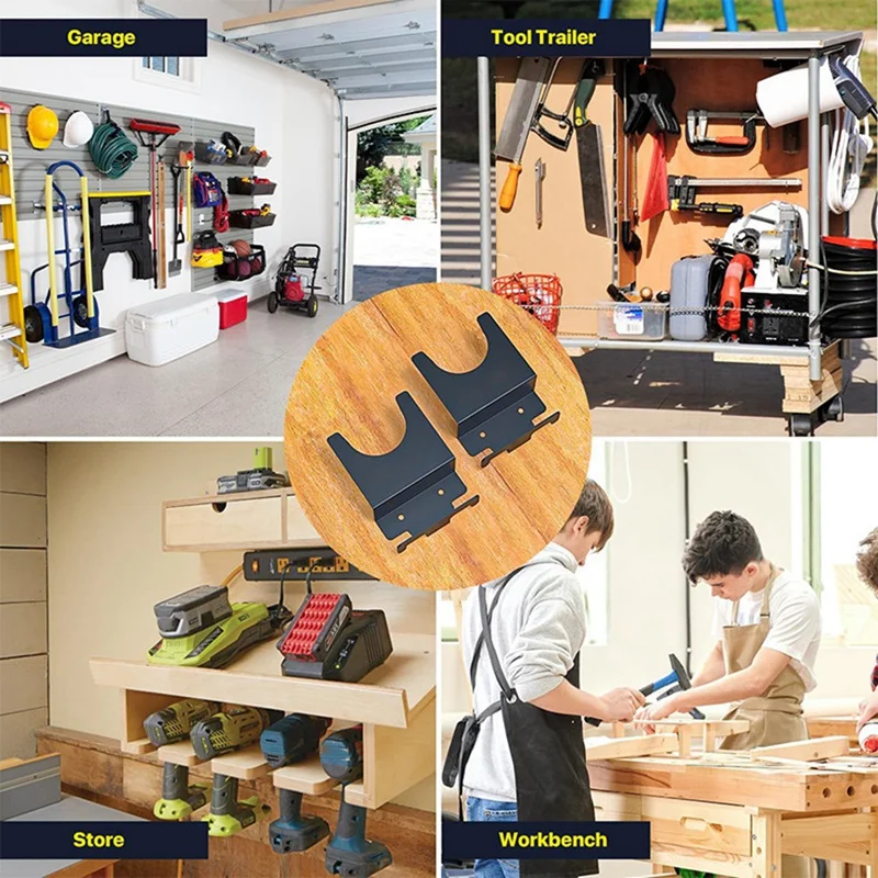 Soporte de amoladora angular Y42A, marco de amoladora angular de montaje en pared multifuncional, soporte de amoladora angular, estante para sala de herramientas