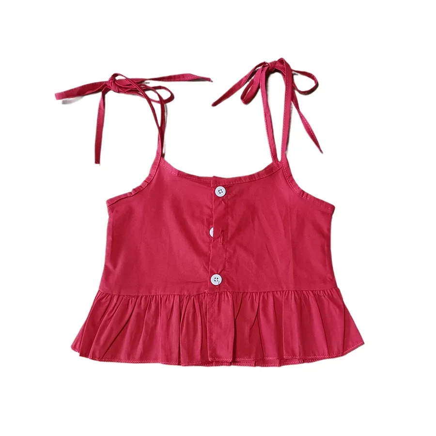 Girls suit summer new kids top and skirts two pieces set girl clothes