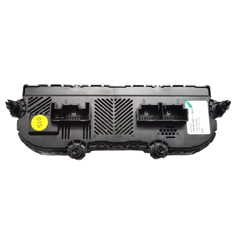 Car Climate Control BLACK GTI R Touch Screen LCD Control Switch Convenient Replacement Easy Installation Process