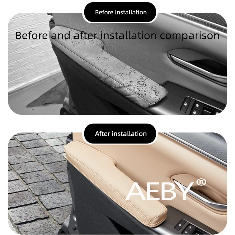 AEBY ل BYD Song Pro DM-i 2020-2026 غطاء مقبض الباب ، مجموعة غطاء مقبض الباب الداخلي ، زخرفة واقية ، مجموعة الكسوة الداخلية